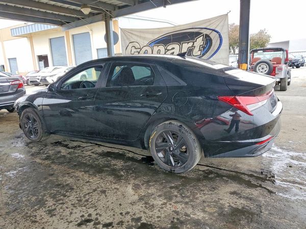 2021 HYUNDAI ELANTRA Blue