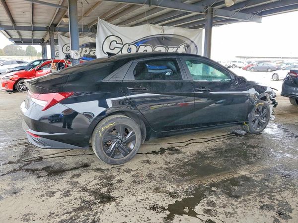 2021 HYUNDAI ELANTRA Blue