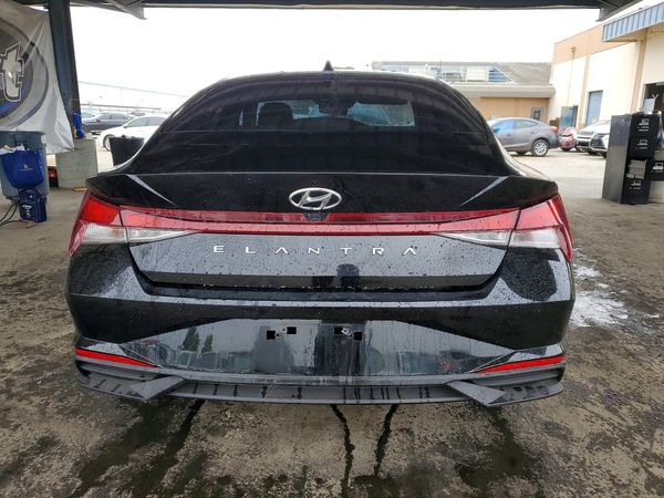2021 HYUNDAI ELANTRA Blue