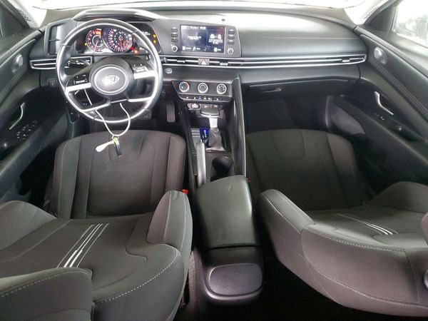 2021 HYUNDAI ELANTRA Blue
