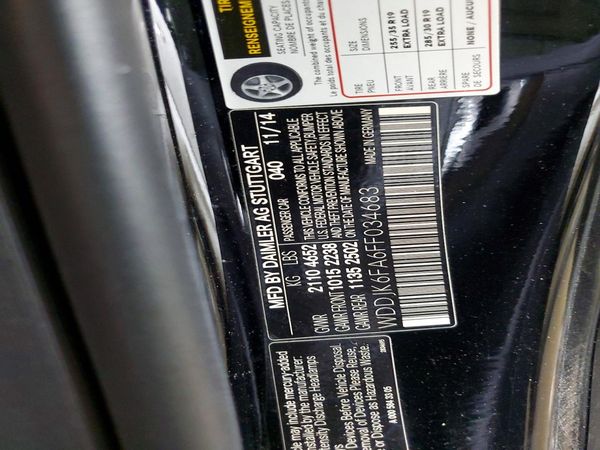 2015 MERCEDES-BENZ SL