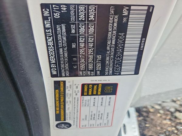 2017 MERCEDES-BENZ GLS GLS550-4M
