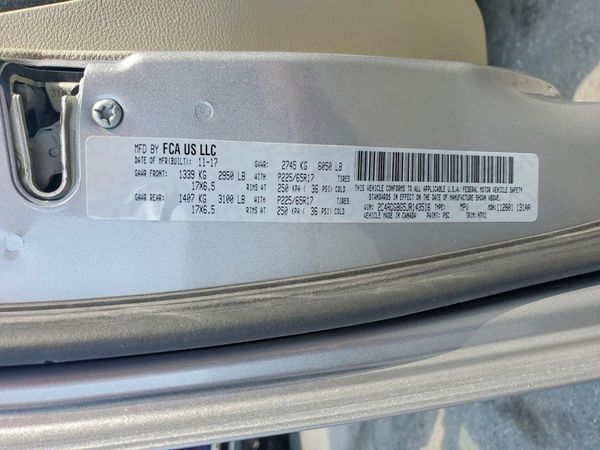 2018 DODGE GRAND CARAVAN SE