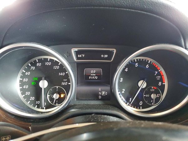 2014 MERCEDES-BENZ GL GL450 4MATIC — ODOM