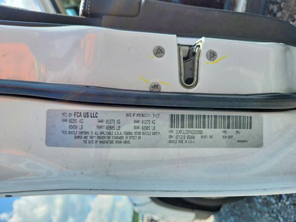 2017 JEEP CHEROKEE LATITUDE FWD