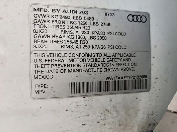 2023 AUDI Q5 S Line quattro Prestige