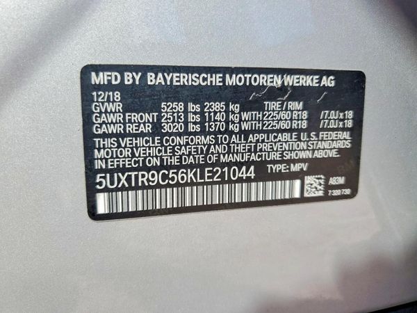 2019 BMW X3 xDrive30i