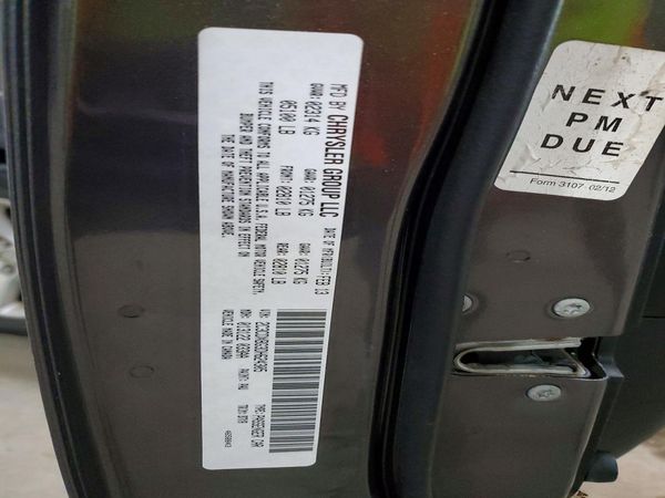 2013 DODGE CHARGER SE