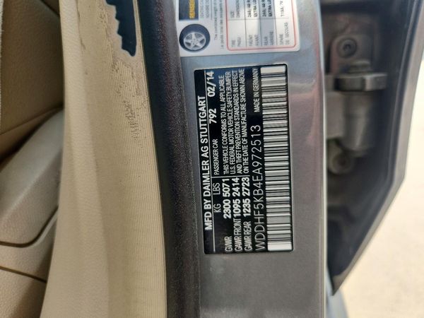 2014 MERCEDES-BENZ E
