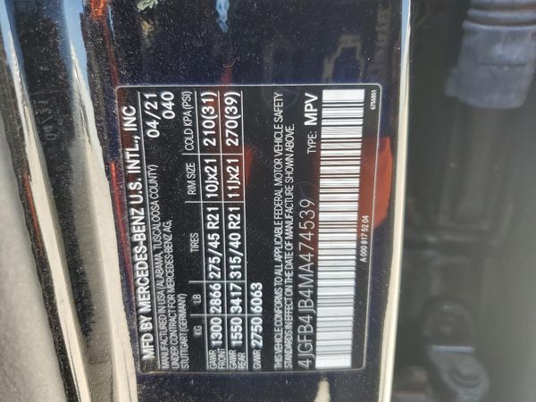 2021 MERCEDES-BENZ GLE