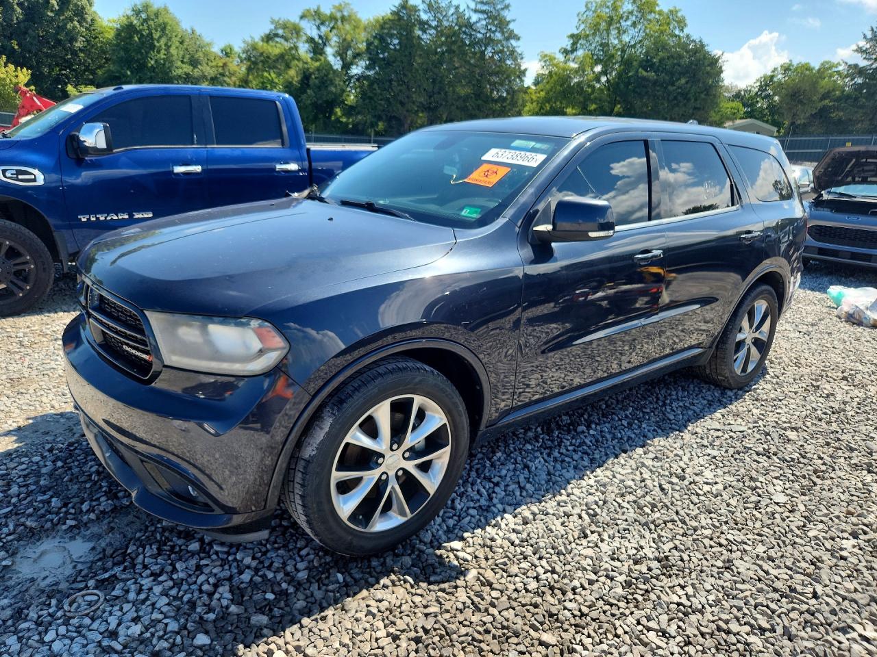 2014 DODGE DURANGO R/T — Front 3/4