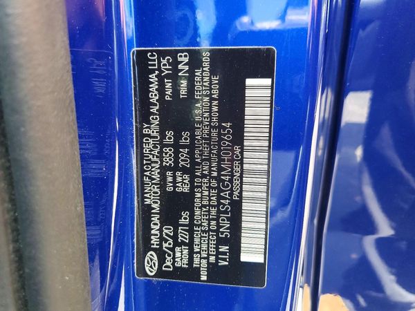 2021 HYUNDAI ELANTRA SEL w/ Convenience Pkg