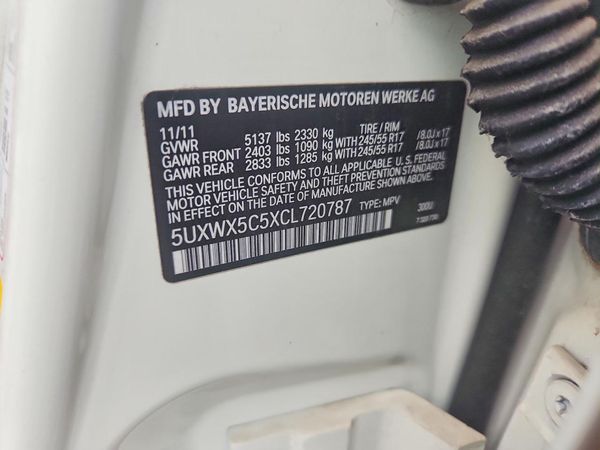 2012 BMW X3 xDrive28i