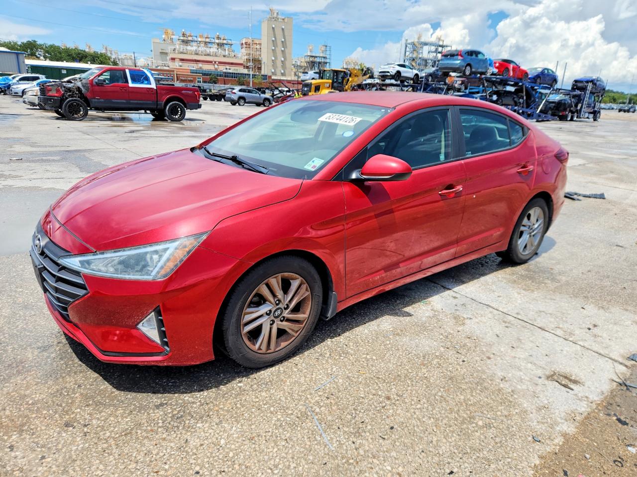 2019 HYUNDAI ELANTRA — Front 3/4
