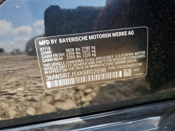 2019 BMW 330XI xDrive