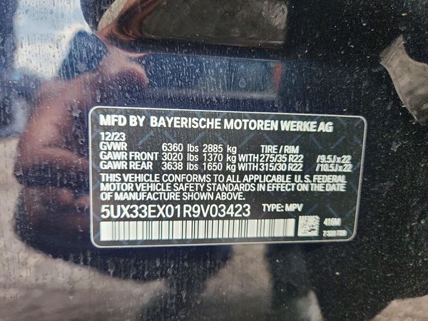 2024 BMW X6 xDrive40i