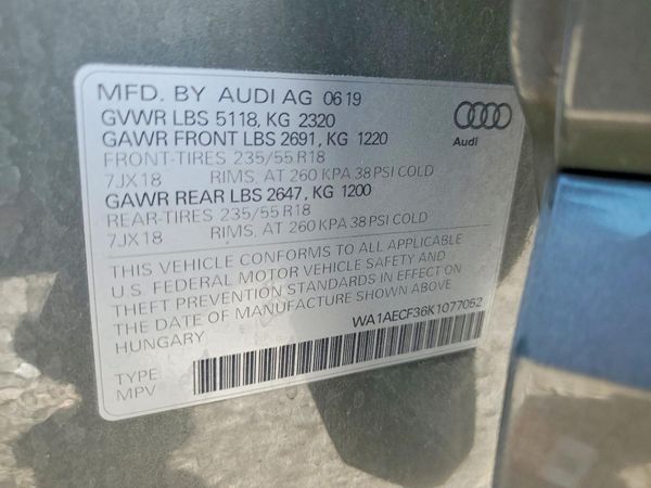 2019 AUDI Q3 quattro Premium