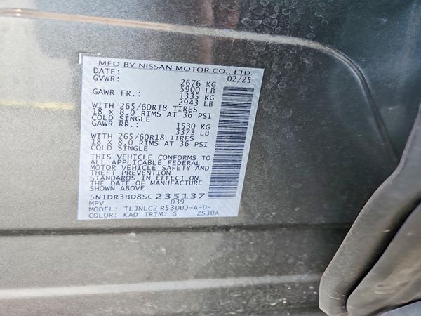 2025 NISSAN PATHFINDER