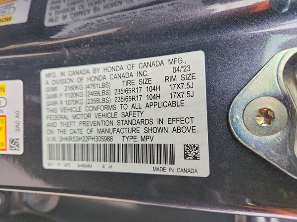 2023 HONDA CR-V LX