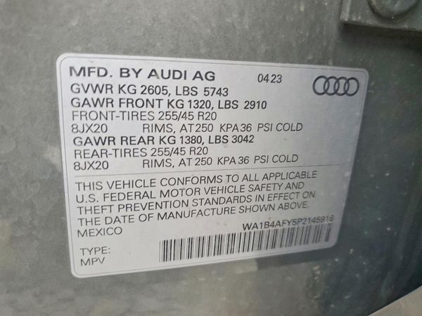 2023 AUDI SQ5