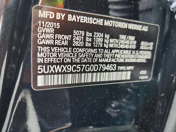 2016 BMW X3 xDrive28i