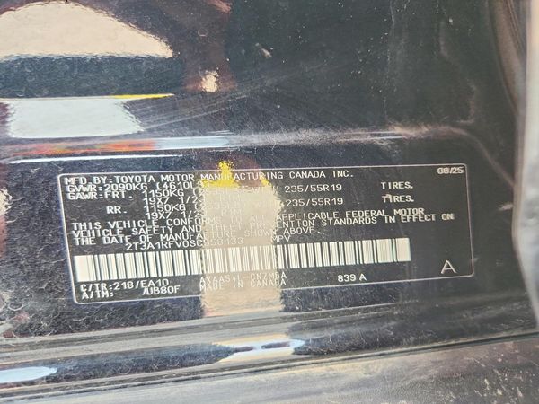 2025 TOYOTA RAV4