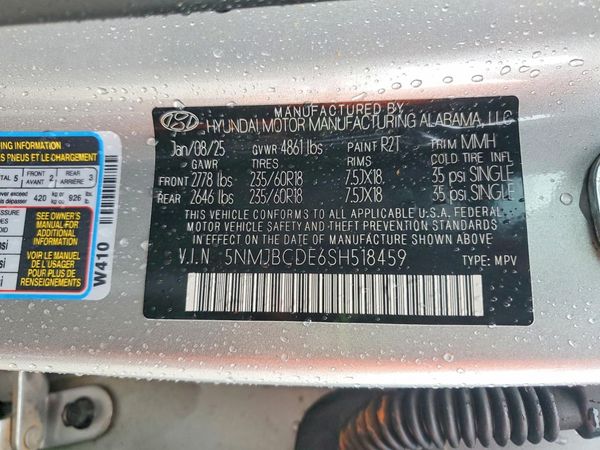2025 HYUNDAI TUCSON SEL