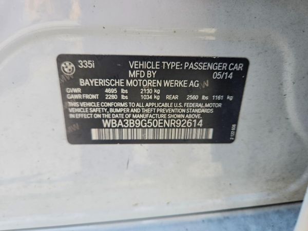 2014 BMW 335 xDrive SA