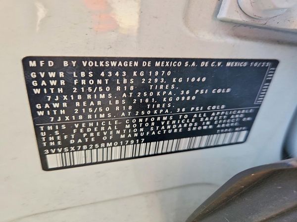 2024 VOLKSWAGEN TAOS