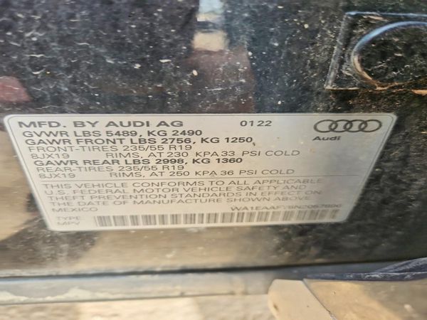2022 AUDI Q5