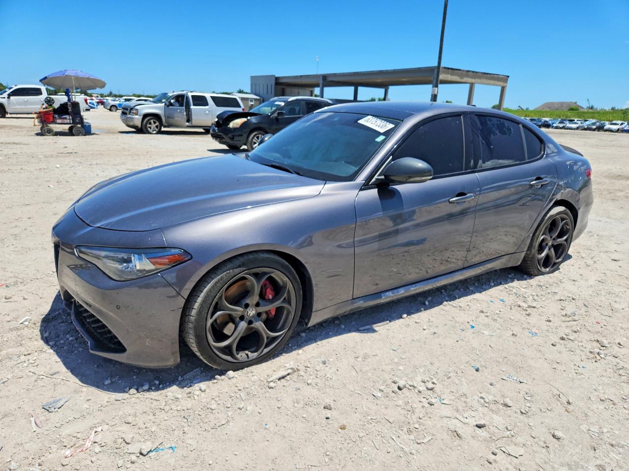 2020 ALFA ROMEO GIULIA TI RWD — Front 3/4
