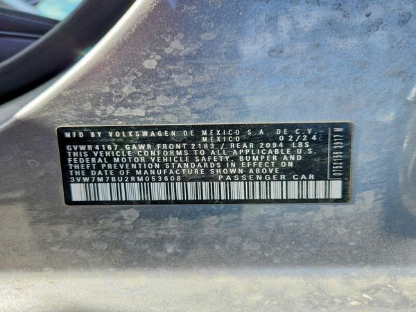 2024 VOLKSWAGEN JETTA SE, SE (AQ301 Trans)
