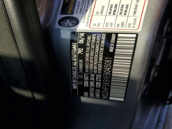 2014 MERCEDES-BENZ E E350