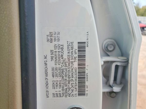 2016 ACURA RDX