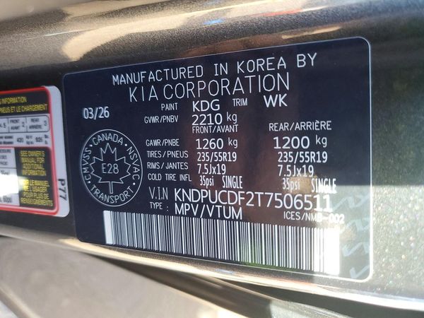 2026 KIA SPORTAGE LX — VINS