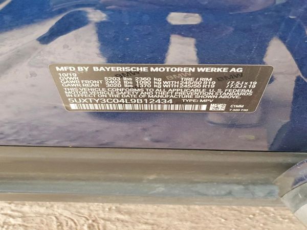 2020 BMW X3 sDrive30i