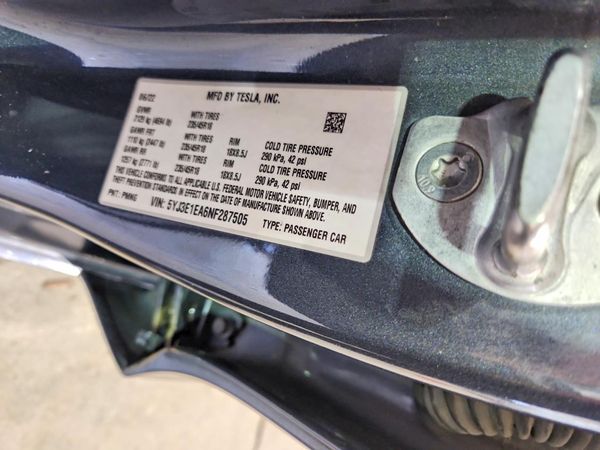2022 TESLA MODEL 3
