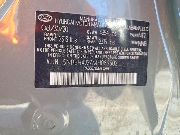 2021 HYUNDAI SONATA Limited