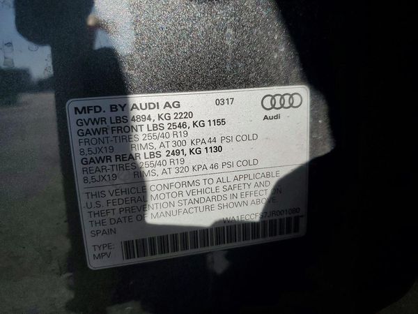 2018 AUDI Q3
