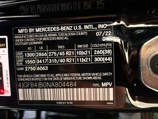 2022 MERCEDES-BENZ GLE GLE350
