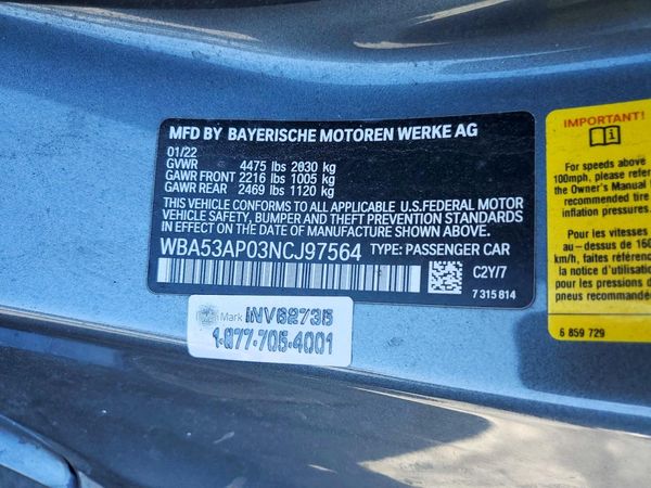2022 BMW 430I