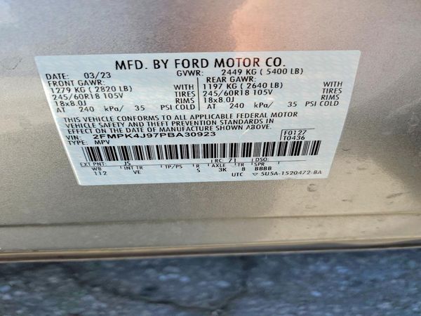 2023 FORD EDGE