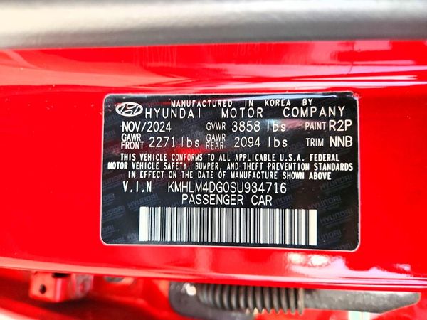 2025 HYUNDAI ELANTRA SEL Sport — VINS