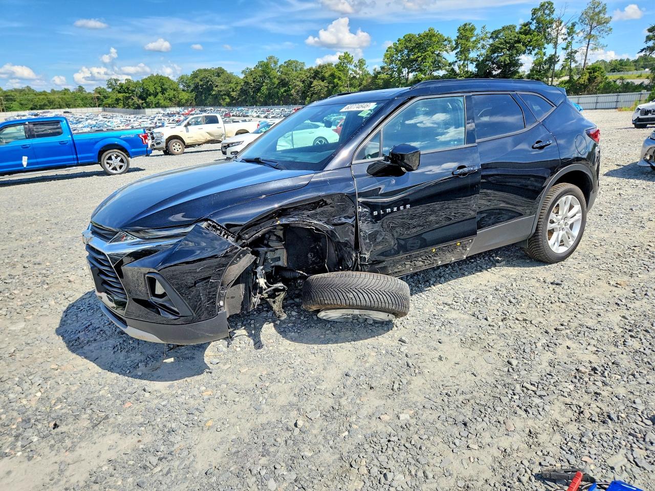 2022 CHEVROLET BLAZER 3LT — Front 3/4