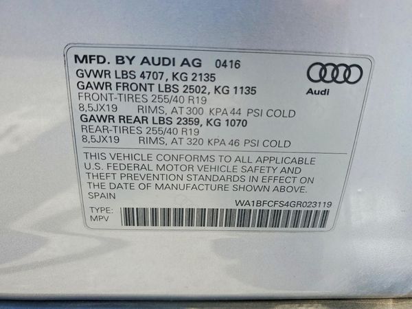 2016 AUDI Q3 Premium Plus