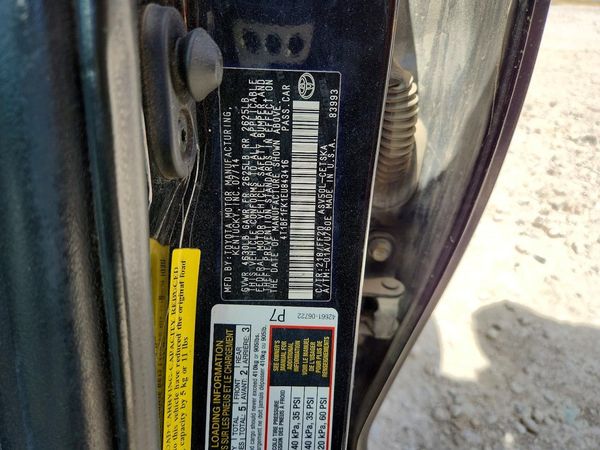 2014 TOYOTA CAMRY