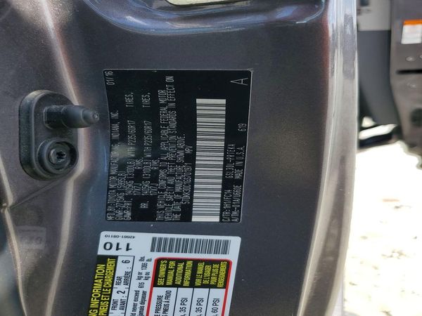 2016 TOYOTA SIENNA