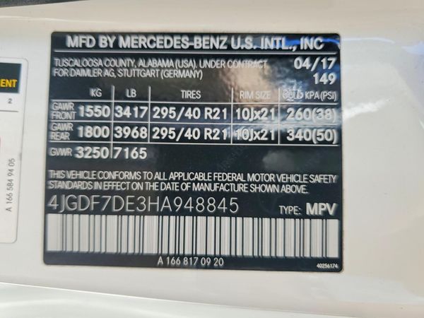 2017 MERCEDES-BENZ GLS