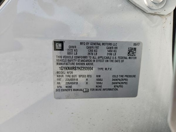 2017 CADILLAC XT5 Base