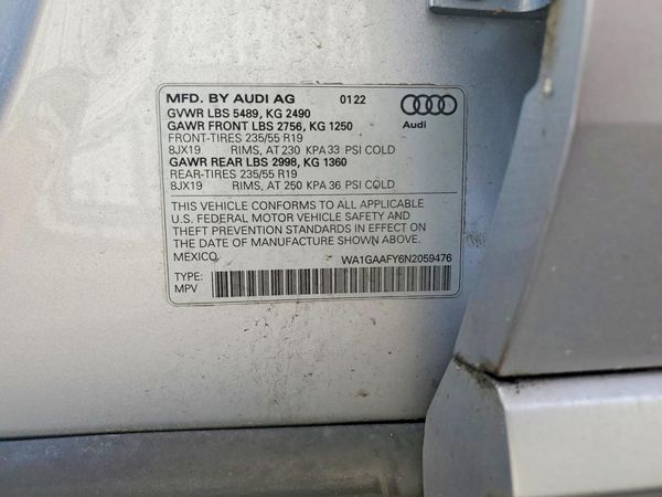 2022 AUDI Q5 S Line quattro Premium